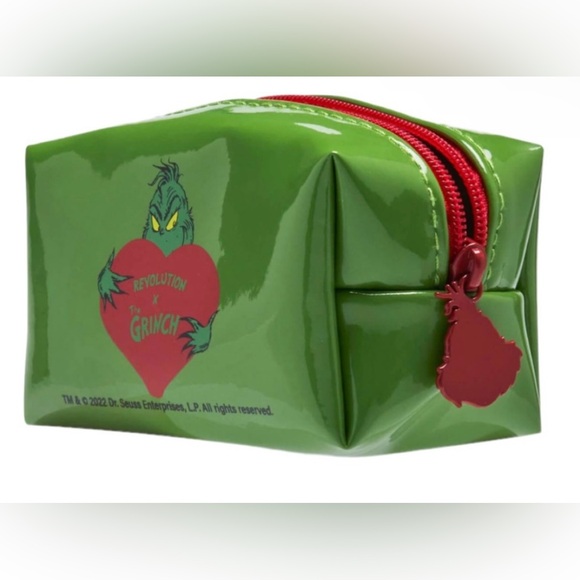 The Grinch x Revolution Mini Cosmetic Bag Limited Ed. - NWT - Picture 3 of 11